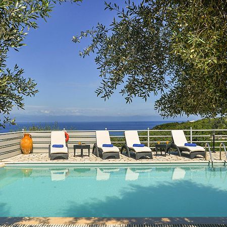 Lioniskari Seaviews - Paxoi'S Private Pool Oasis Villa Porto Ozias Exterior foto